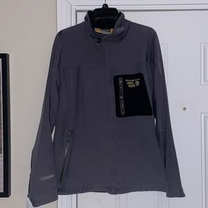 Mountain Hardwear Soft Shell Jacket - Grey - Large